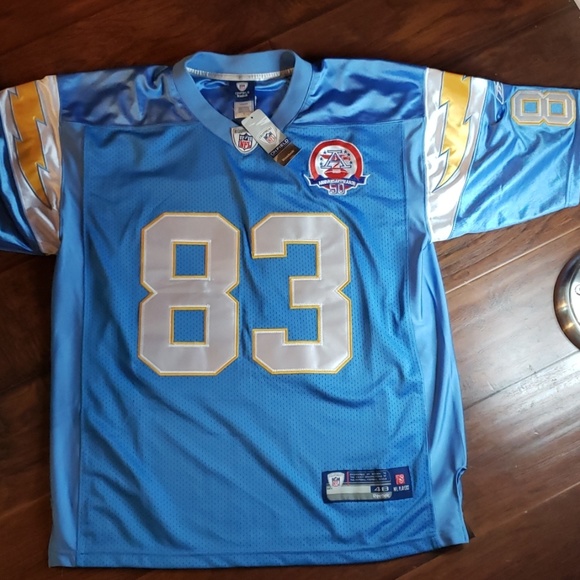 50th anniversary chargers jersey